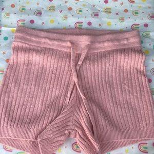 Pink shorts!